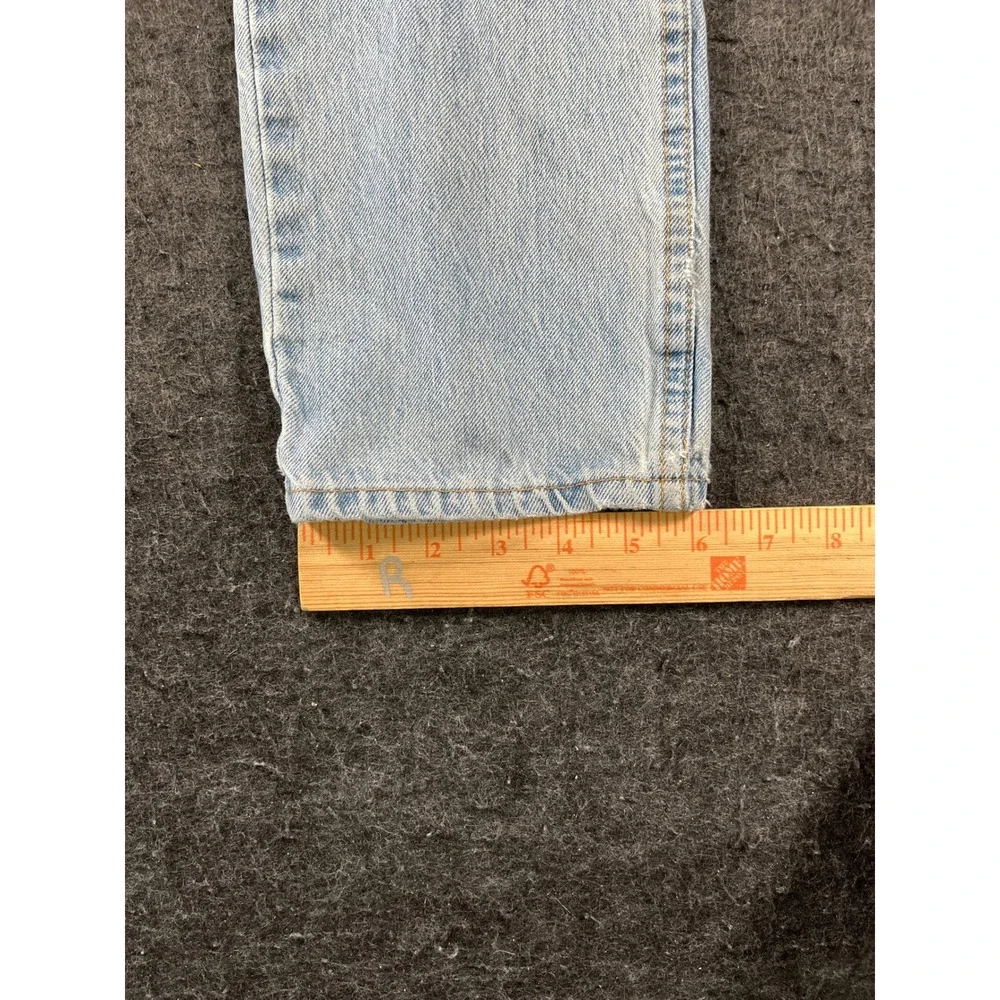 Levi's 511 Jeans Mens 30X30 Blue Denim Cotton Stretch Light Wash Straight Leg